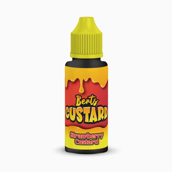 Berts Custard - Strawberry Custard - 120ml