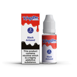 Kingston 50/50 10ml - Pack of 10 - Black Aniseed