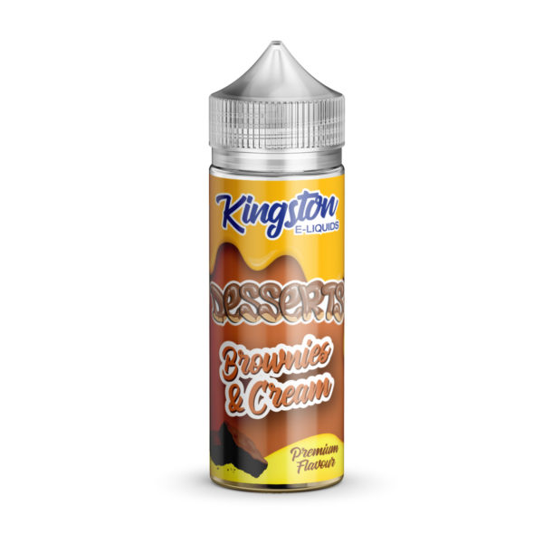 Kingston Desserts - Brownies & Cream - 120ml