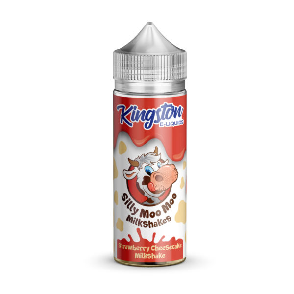 Kingston Silly Moo Moo - Strawberry Cheesecake - 120ml