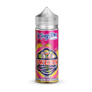 Kingston Sweets - Fizzy Rhubarb & Custard - 120ml