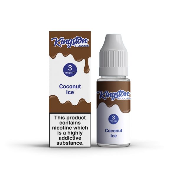 Kingston 50/50 10ml - Pack of 10 - Coconut Ice