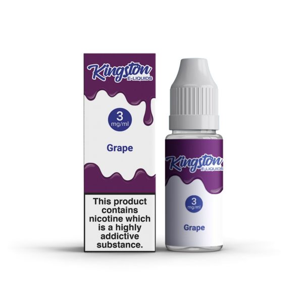 Kingston 50/50 10ml - Pack of 10 - Grape