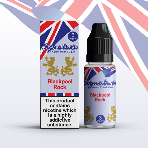 Signature 50/50 10ml - Pack of 10 - Blackpool Rock