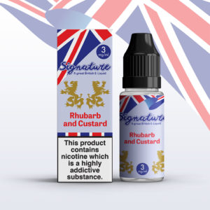 Signature 50/50 10ml - Pack of 10 - Rhubarb & Custard