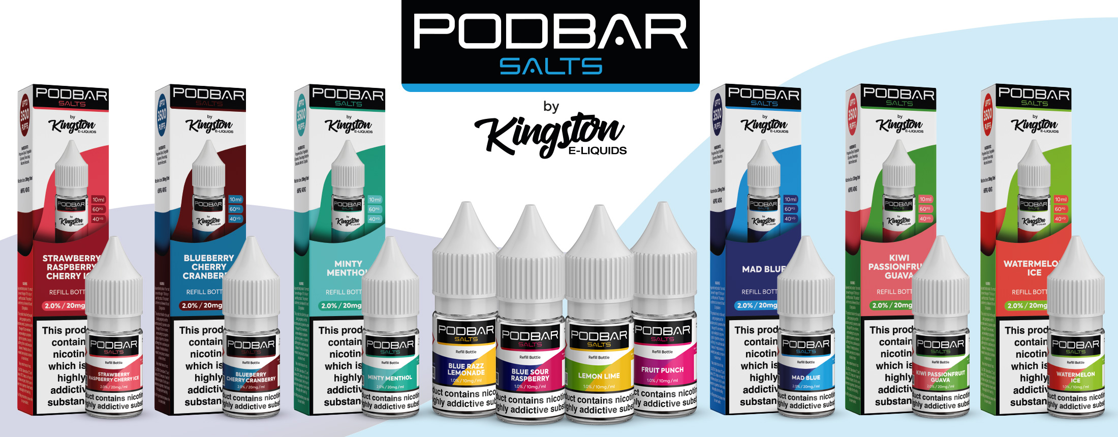 Podbar Salts 10ml Refills