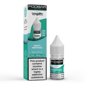 Podbar Salts - Minty Menthol - Pack of 10 - 10mg