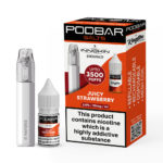 Podbar Salts x Innokin Endura S1 - Juicy Strawberry - 10mg - Pack of 5